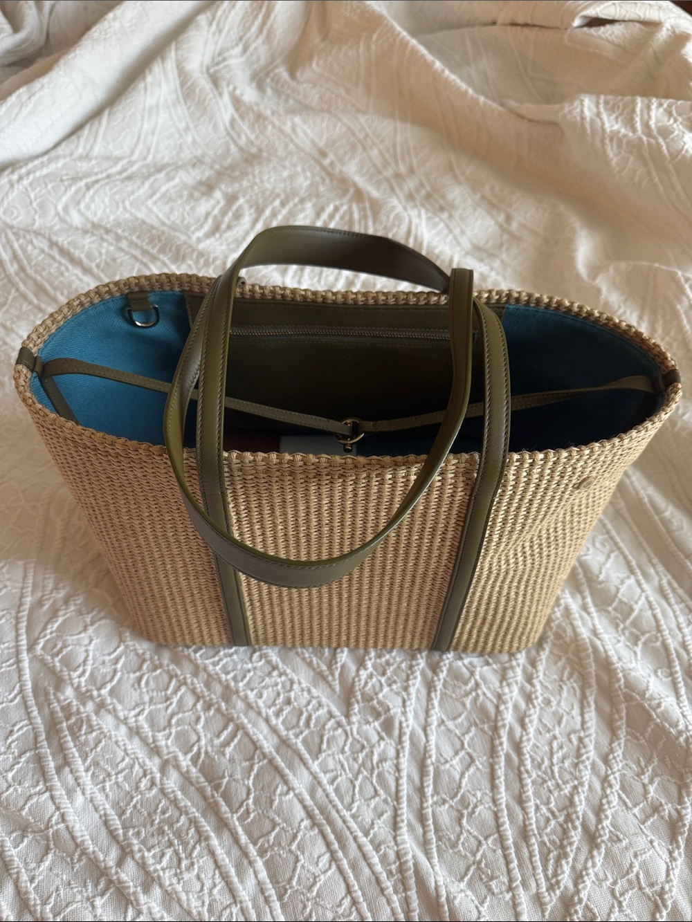 Loro Piana raffia tote - Picture 4 of 16